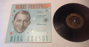 10" 33 1/3 LP "MERRY CHRISTMAS" BING CROSBY & ANDREWS SISTERS 1949 - Picture 1 of 7