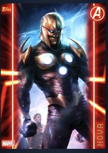 Topps Marvel Collect Digital 2020 Secret Avengers Rare NOVA 794cc