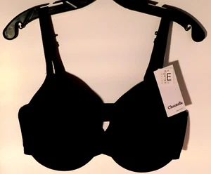 Chantelle Black Underwire Lined T-Shirt Bra #17A6 Size 38E NWT - Picture 1 of 3