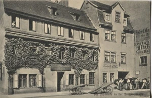 AK Leipzig Lotzingstr., 1907, Schmiede, Hufbeschlag, Wagenbau, Maler - Bild 1 von 2