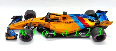 F1 2018 - McLAREN MCL33 RENAULT : ALONSO - Abu Dhabi Final race - 1/43 Die-cast - Immagine 1 di 4