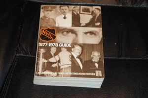 1977 1978 NHL HOCKEY LEAGUE GUIDE OVER 700 PAGES - Picture 1 of 2