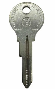 Vintage Taylor Lock Co. V70D Uncut Key Blank - Picture 1 of 5
