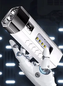 torcia led ricaricabile usb - Foto 1 di 11