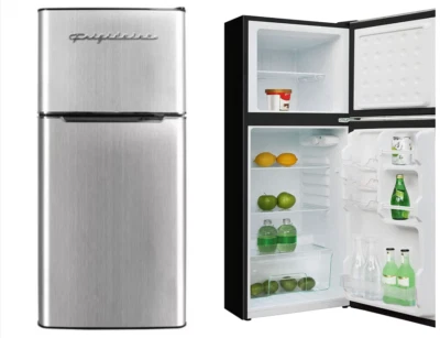 Refrigerador compacto de 2 puertas con congelador Frigidaire de 4,5 pies cúbicos mini refrigerador Foto 1 de 4