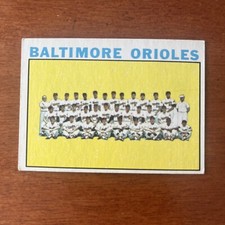1964 Topps #473 - Baltimore Orioles Team Card