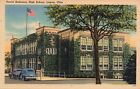 Lisbon Ohio 1952 Postcard David Anderson High School 693