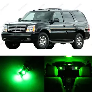 13 x Green LED Interior Light Package For 2002 - 2006 Cadillac Escalade + TOOL - Bild 1 von 7