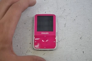 Philips GoGear Vibe 4 GB Reproductor de MP3 Medios Digitales Negro PROBADO Necesita Batería Nueva - Imagen 1 de 8