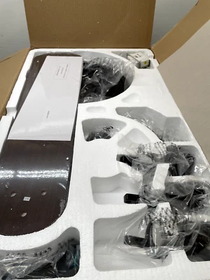 Kichler Rise 60" 5 Blade LED Indoor Ceiling Fan with Wall Control- 300370OZ READ - Image 1 of 2