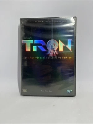 Tron 20th Anniversary коллекционное издание (DVD, 2-диски) совершенно новый запечатанный - Изображение 1 из 3