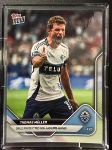 2025 Topps Now MLS #81 Thomas Muller Vancouver Whitecaps FC - Picture 1 of 1