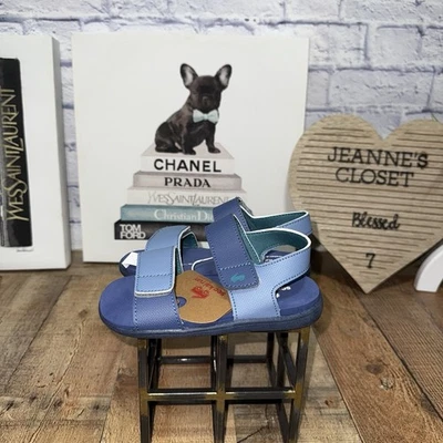 See Kai Run Jaylen Toddler Sandals Light Navy Blue - Boys Size 12 Toddler - NEW - Image 1 of 4