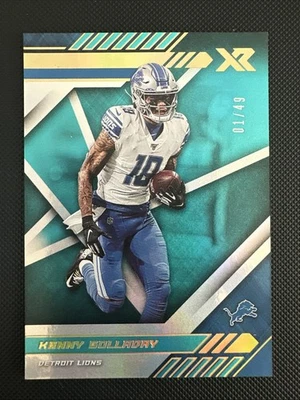 2020 Panini XR - Kenny Golladay #65 Teal /49 - Image 1 of 4
