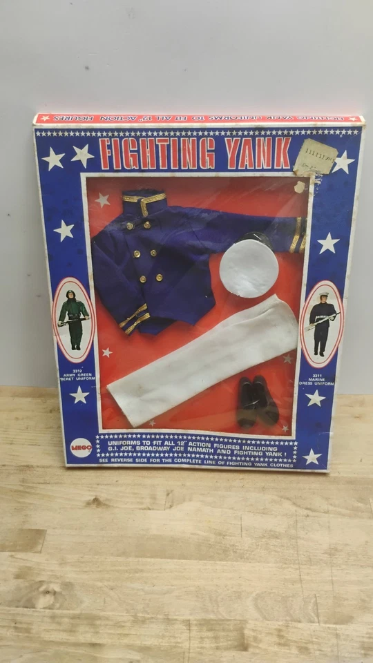  1970 Vintage Fighting Yank MEGO West Point Vestido Uniforme En Caja Sin Usar *Leer* Foto 1 de 4