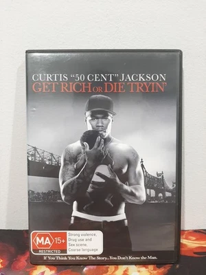 Curtis "50 Cent" Jackson Get Rich Or Die Tryin'  (DVD, 2005) 🍿   - Image 1 of 3
