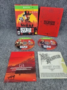 Red Dead Redemption 2 Ultimate Edition Steel Book (Xbox One, 2018) No DLC - Picture 1 of 10