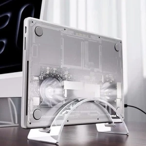 Acrylic Desktop Stand Acrylic Vertical Laptop Stand With High Stability Strong - Afbeelding 1 van 8