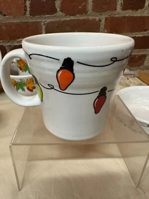 FIESTA: CONTEMPORARY Fiesta TAPERED MUG - STRING OF LIGHTS 15oz Mug first quality