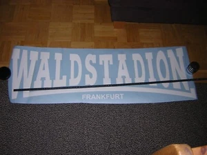 Rarität Eintracht Frankfurt Aufkleber Groß ca. 120 X 40 CM, Waldstation, Ultra?? - Bild 1 von 5