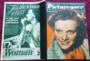 BRITISH INVASION! Nova Pilbeam cover + sty. PG (1/8/38) movies Hepburn Lombard - Picture 1 of 4