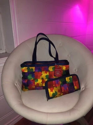 Disney Harvey’s Seatbelt Pop Art Purse And Clutch - Image 1 of 4