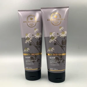Bath & Body Works Aromatherapy Black Chamomile Sleep Body Cream 8 oz S/2 #895V - Picture 1 of 1