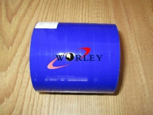 2.5" inch 64mm Silicone Straight Connector Joiner Coupler Turbo Hose Pipe Blue - Imagen 1 de 5