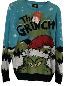 MAGLIONE PRIMARK DR SEUSS THE GRINCH NATALE XMAS L LARGE NUOVO CON ETICHETTE REGALO REGALO NUOVO - Foto 1 di 12
