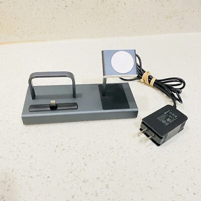 Nomad BAMP-CAMP-01 Base Station Charging Dock for iPhone and Apple Watch W/CORD - Image 1 of 4