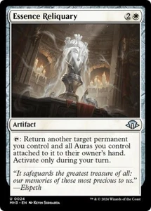 ESSENCE RELIQUARY x4 mtg NM-M Modern Horizons 3 Unc - Picture 1 of 1