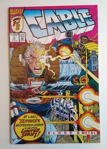 Cable: Blood and Metal #1 (Marvel Comics 1992) cómic vintage X-Men Deadpool - Imagen 1 de 3