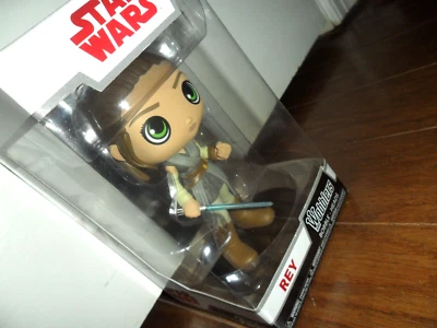 Funko Wobblers Star Wars The Last Jedi REY Vinilo Bobblehead Wobbler Foto 1 de 4