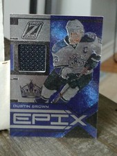 2010-11 Panini Zenith Epix Jersey #14 Dustin Brown /100