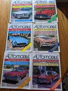 Collectible Automobile Magazine Lot 1991 Volume 7 number 5-6 Volume 8 number 1-4 - Picture 1 of 7