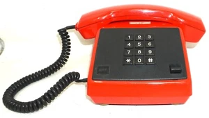 DDR Telefon Alpha Quick RFT Typ 590-262 DDR 1989 Rot ungetestet ! - Bild 1 von 17
