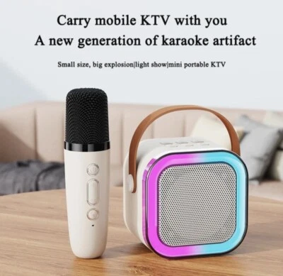 wireless bluetooth mic karaoke speakers - Image 1 of 4