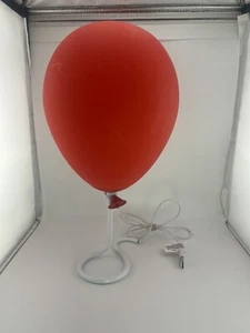 IT Pennywise Red Balloon Lamp Officially Licensed Clown Horror Decor Scary - Picture 1 of 7
