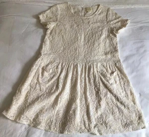 SEZANE - Ivory Lace Dress Size EUR 38 UK 10 - Picture 1 of 11
