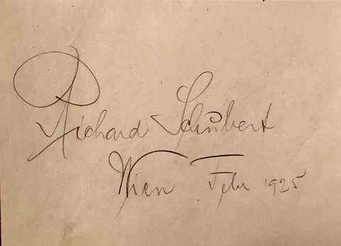 RICHARD SCHUBERT ,THE GERMAN OPERA SINGER FAMOUS FOR HIS ROLES SINGING WAGNER Cover