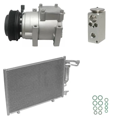 RYC Reman AC Compressor Kit With Condenser DI97A Fits Ford Fiesta 1.6L 2013 - Image 1 of 4