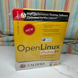Open Linux eDesktop 2.4 Offizielles Betriebssystem CD-ROM 3er Set 2000 CALDERA - Bild 1 von 6