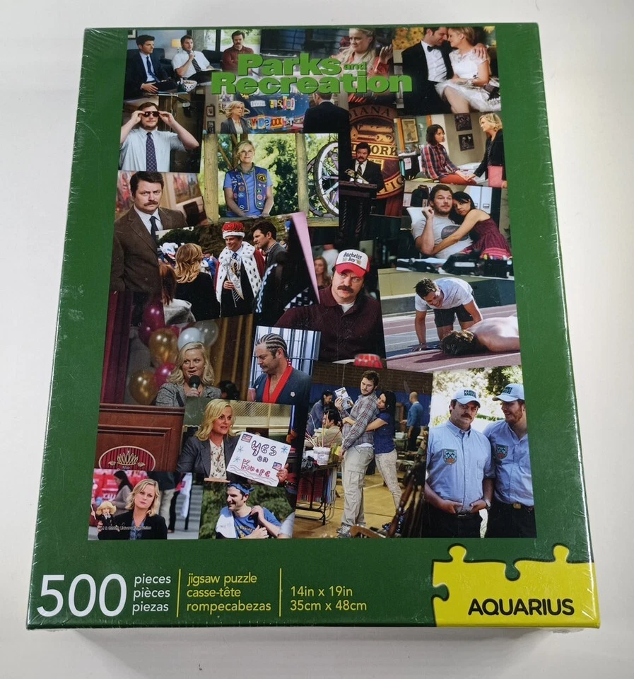 Parks & Recreation Collage Gryffindor Jigsaw Puzzle 500pc - NMR