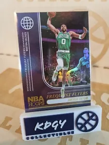 JAYSON TATUM 'FREQUENT FLYERS HOLO' (BOSTON CELTICS, PANINI NBA HOOPS 2024-25) - Picture 1 of 2