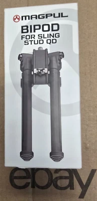 Magpul MAG1075-BLK Sling Stud QD Bipod - Black               SAME DAY SHIPPING!! - Image 1 of 2
