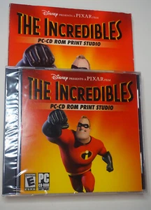 The Incredibles PC-CD ROM Disney Pixar Print Studio 2005 Windows Clip Art - Picture 1 of 4