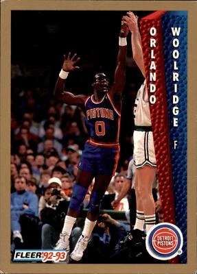 Orlando Woolridge #71 1992-93 Fleer - Image 1 of 2