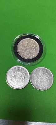 Rumanía - Lote 3x 200 monedas de plata Lei 1942 Foto 1 de 4