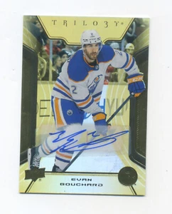 2023-24 Upper Deck Trilogy Hockey EVAN GOUCHARO GOLD AUTO - Bild 1 von 2