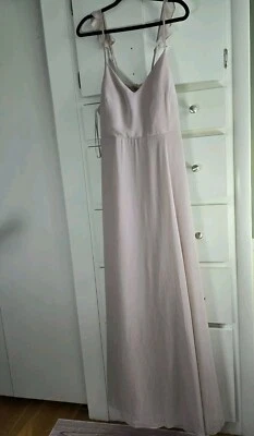 Pájaro Gris Gasa Adelle Talla XL (no Alterado) Nuevo Con Etiquetas Taupe con Bolsillos Foto 1 de 4